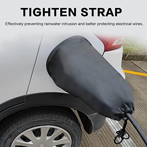 IZTOSS EV Charger Cover, Waterproof Charging Port Cover, Double-Sided, Rain Sun UV Snow Protection, Magnetic Adsorption Universal for Most Electric Cars - Image 6