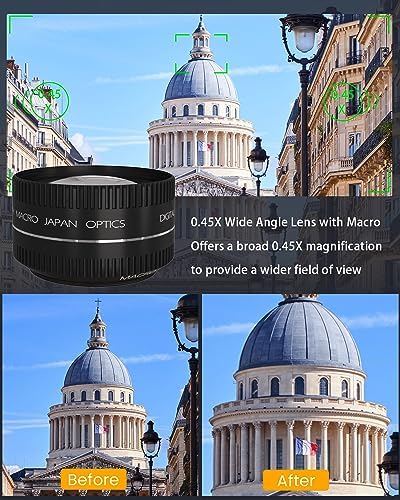 VJIANGER 4K Vlogging Camera for YouTube 48MP Digital Camera for Photography and Video with Flip Screen, Manualfocus, 16X Digital Zoom, 52mm Wide Angle & MacroLens, 32GB TF Card, 2 Batteries(Pink) - Image 4