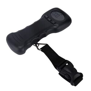 Portable Electronic Weight Scale - Compact Travel Weighing Scale for Suitcases - Hand Luggage Bags - Convenient and Accurate Digital Suitcase Scale with Backlit LCD Display