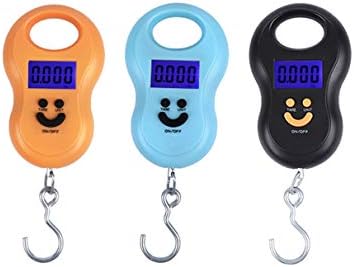 Meichoon Luggage Scale Digital Hanging Crane Steelyard 110lb /50kg for Suitcase Mini Portable Travel Hanging Hook Scale Backlit LCD Display for Home Farm Factory Hunting Outdoor C41 Orange - Image 5