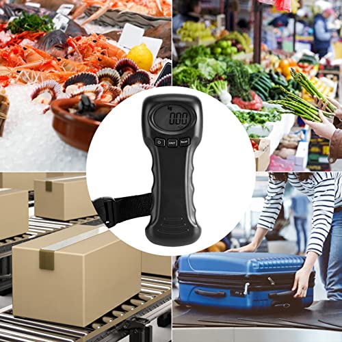 Sonew Luggage Scale, Portable 50kg Digital Luggage Weight Scale with 2 X AAA Batteries (not Inclued), Travel Accessories for Airplane Travel Luggage Measuring - Image 4