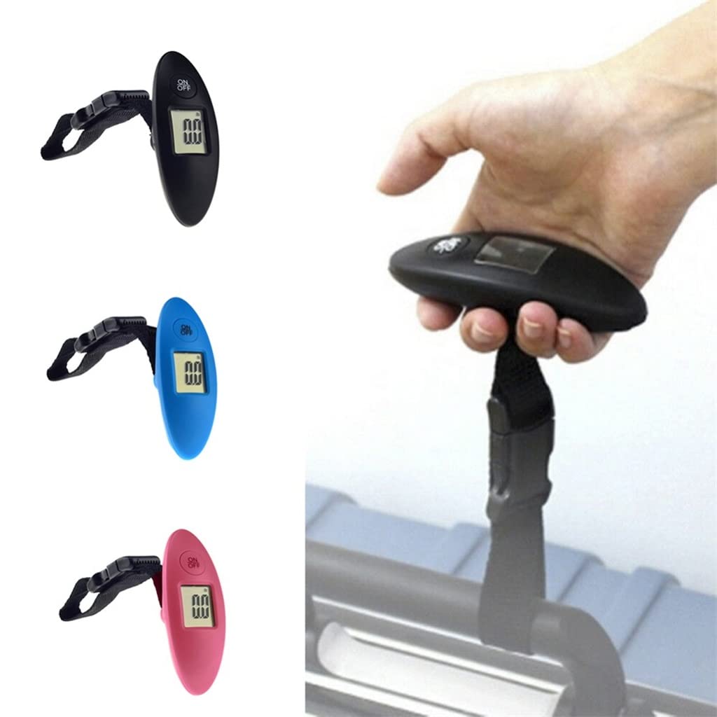 Utility Luggage Scale Digital Electronic Luggage Scale Portable Suitcase Scale Handled Travel Bag Weighting Fish Hook Hanging Scale Weighing Weighing Scales - Image 4