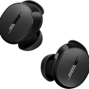Bose New QuietComfort Wireless Noise Cancelling Earbuds, Lifestyle Bluetooth Earbuds with Active Noise Cancellation, Up to 8.5 Hours of Battery Life, Black