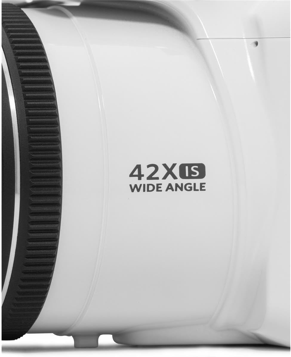 KODAK PIXPRO AZ425-WH 20MP Digital Camera 42X Optical Zoom 24mm Wide Angle Lens 1080P Full HD Video Optical Image Stabilization Li-Ion Battery 3" LCD Vlogging Camera (White) - Image 9