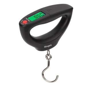 110lb 50kg Portable Digital Hanging Fish Scale Postal Scales, 2 AAA Batteries (Not Included)