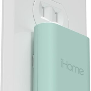iHome AC Pro 3.4 Amp 2-Port USB Wall Charger, Flat Foldable Plug for iPhone 12/12 Pro/12 Pro Max/ 11/11 Pro/11 Pro Max/Xs,/Xs Max/XR/X/8/Airpods, iPad, Samsung Galaxy Android & More, Pastel Green