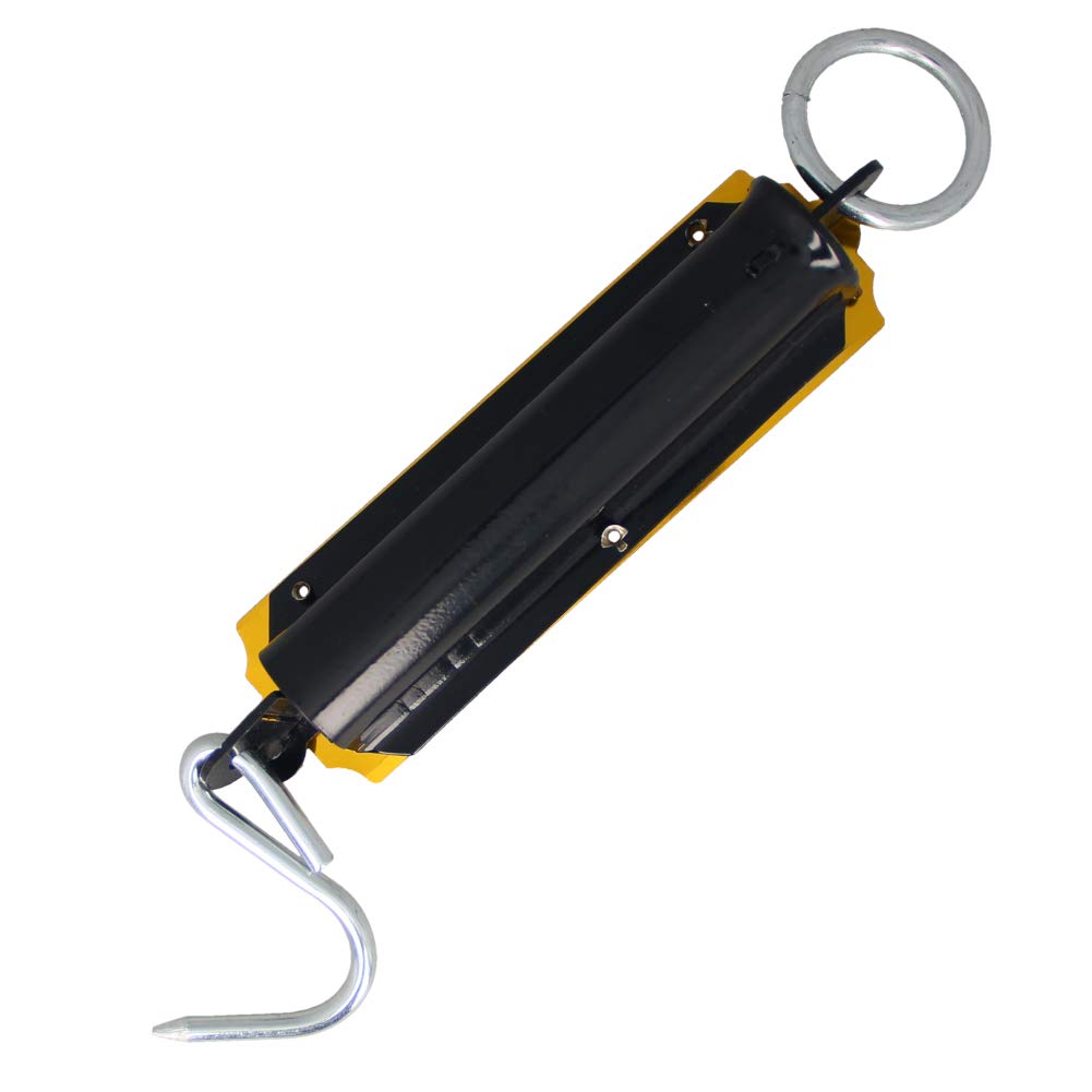 Utoolmart Spring Balance Hanging Hook Handheld Metal Weighing Force Scale Kilo & LBS 25KG Weighing Scale for People in Family, or for Outdoor use. - Image 3