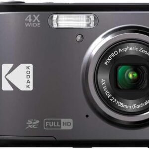 Kodak PIXPRO Friendly Zoom FZ43-BK 16MP Digital Camera with 4X Optical Zoom and 2.7" LCD Screen (Black)