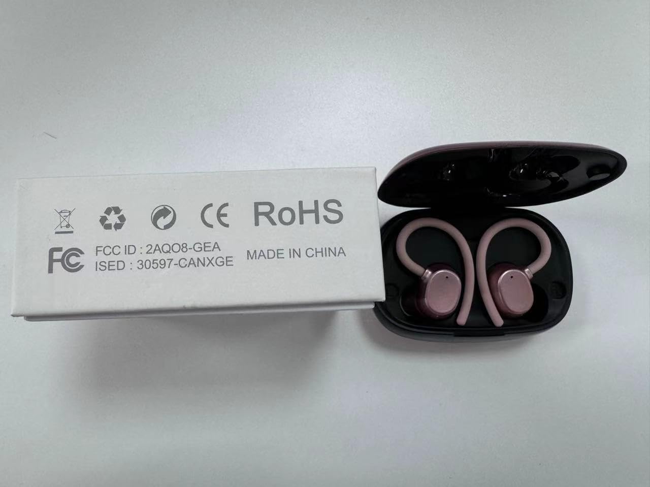 Wireless Earbuds, Bluetooth Headphones 80Hrs Deep Bass Playtime with LED Display, Sport Earphones with ENC Noise Cancelling Mic, IPX7 Waterproof Over-Ear Ear Buds with Earhooks for Workout/Running - Image 11