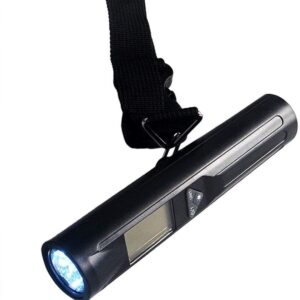 Electronic Weighing Digital Luggage Built-in Flashlight Weighs Suitcases and Bags Up to 40kg Compact and Portable Super Strong Straps | for Air Travel