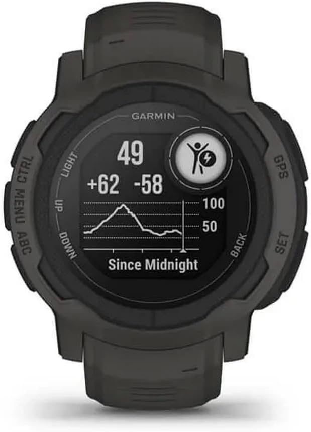 Garmin 010-02626-10 Instinct 2, Rugged Outdoor Watch with GPS, Built for All Elements, Multi-GNSS Support, Tracback Routing and More, graphite - Image 4