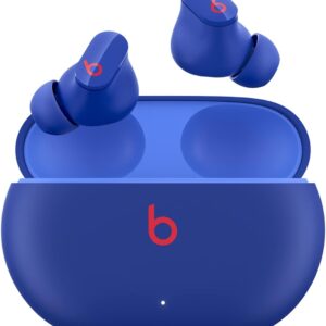 Beats Studio Buds - True Wireless Noise Cancelling Earbuds - Compatible with Apple & Android, Built-in Microphone, IPX4 Rating, Sweat Resistant Earphones, Class 1 Bluetooth Headphones - Ocean Blue