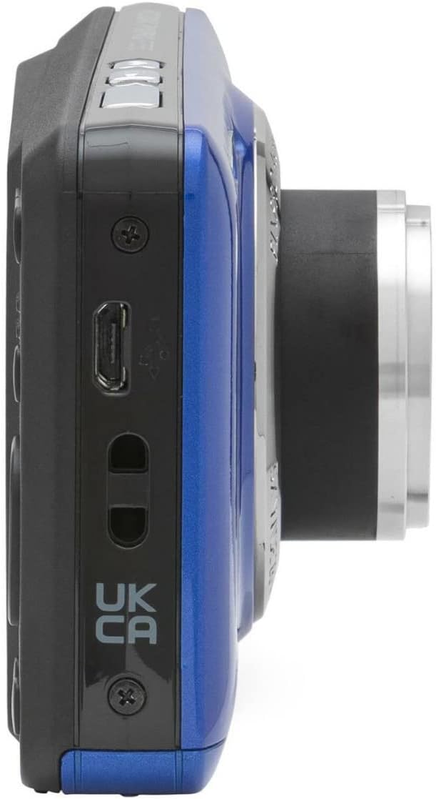 KODAK PIXPRO Friendly Zoom FZ55-BL 16MP Digital Camera with 5X Optical Zoom 28mm Wide Angle and 2.7" LCD Screen (Blue) Bundle with Protective Case, 32GB Memory Card (3 Items) - Image 8