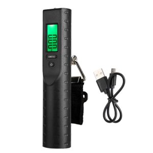 Luggage Scale, 50kg/110lb Digital Baggage Scale Handheld Weight Scale Travel Weight Scale for Luggage with LCD Display Portable Scale for Travel