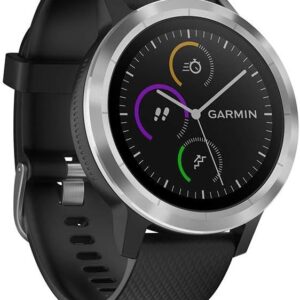 Smartwatch GARMIN Vivoactive 3 1,2in GPS Waterproof 5 ATM Glonass Black Stainless Steel (Renewed)