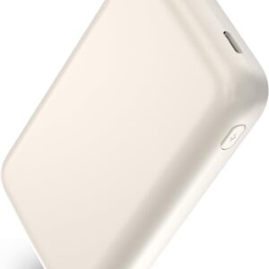 5000mAh with USB C & A Charging, for MagSafe Portable Charger, Wireless Magnetic Power Bank