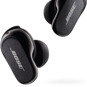Bose QuietComfort Earbuds II, Wireless, Bluetooth, Proprietary Active Noise Cancelling Technology in-Ear Headphones with Personalized Noise Cancellation & Sound, Triple Black