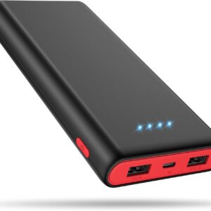 Portable Charger Power Bank 25800mAh,Ultra-High Capacity PD3.0 Fast Phone Charging with Intelligent Controlling IC,3 USB Port External Cell Phone Battery Pack Compatible with iPhone,Android etc