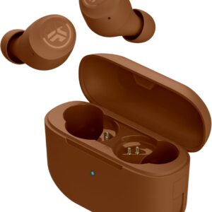 JLab Go Air Tones+ True Wireless Earbuds Designed with Auto On and Connect, Touch Controls, 32+ Hours Bluetooth Playtime, EQ3 Sound, and Dual Connect, Natural Earthtone Color (1615 C)