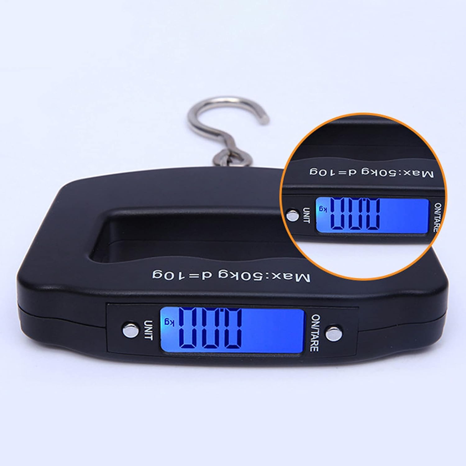 50kg Portable Hook/Strap Digital Electronic Luggage Travel Bag Scale Balance - Image 7