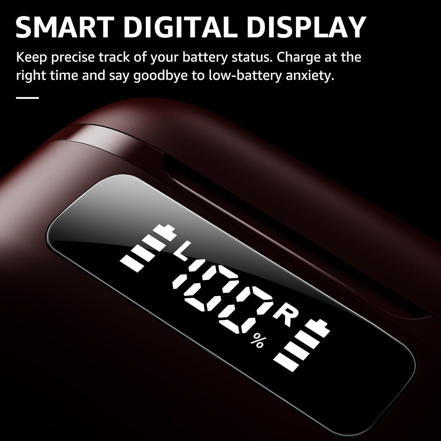 TOZO Hybrid Active Noise Cancelling Wireless Earbuds, 6 Mics ENC Clear Call, IPX8 Waterproof, in Ear Bluetooth 5.3 Headphones Stereo Bass Ear Buds 59H Playtime with LED Display 32 EQs via APP - Image 7