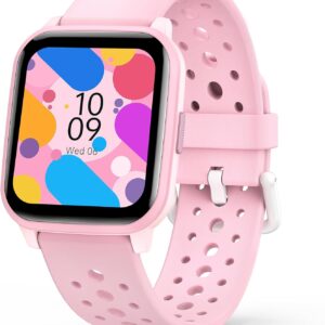 Kids Smart Watch Girls Boys, Smart Watch for Kids Smart Watch Gifts for 4-16 Years Old with Sleep Mode 19 Sports Mode Pedometer Birthday Gift for Boys Girls