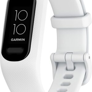 Garmin vívosmart® 5, Fitness Tracker, Long-Lasting Battery, Simple Design, White