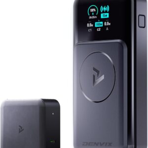 PowerX Power Bank Deluxe Package, 250W 4-in-1 25,000mAh Laptop Portable Charger (91.25Wh) with Magnetic Wireless Charging for iPhone, Samsung, MacBook, DJI, AirPods and More