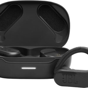 JBL Endurance Peak 3 - Dust and Water Proof (IP68) True Wireless Active Earbuds, Pure Bass Sound, Up to 50 Total Hours of Playback with Speed Charge, Ambient Aware & Talk Thru (Black)