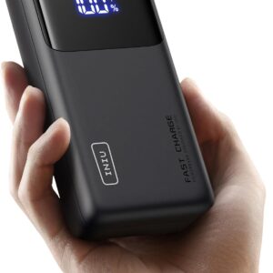 INIU Power Bank, 25000mAh 100W USB C Laptop Portable Charger, PD QC Fast Charging 3-Output External Battery Pack for Laptop MacBook Dell XPS iPad Tablet Steam Deck iPhone 16 15 14 Pro Samsung S22 etc