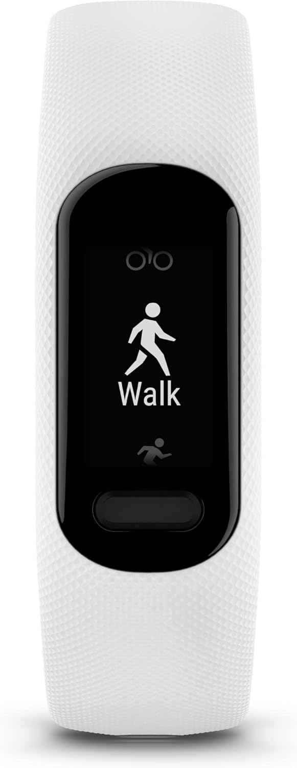 Garmin vívosmart® 5, Fitness Tracker, Long-Lasting Battery, Simple Design, White - Image 4