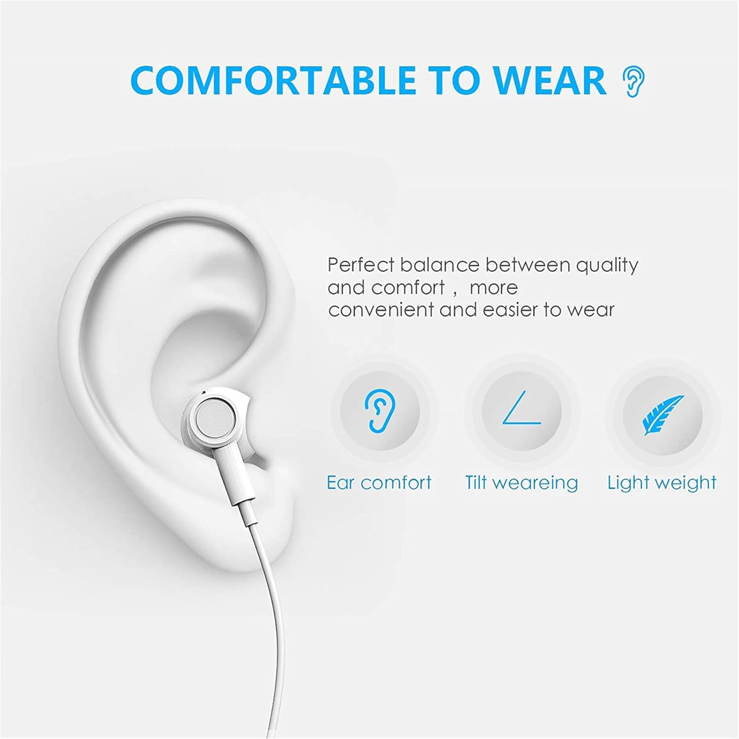 2 Pack-USB C Headphones for iPhone 16/15 Type C Earbuds Wired Earphones with Mic & Remote Control Noise Cancelling for iPad Pro, Galaxy S23/S22/S21/S20/Ultra Note 10/20, Pixel 7/6/6a/5/4 - Image 5
