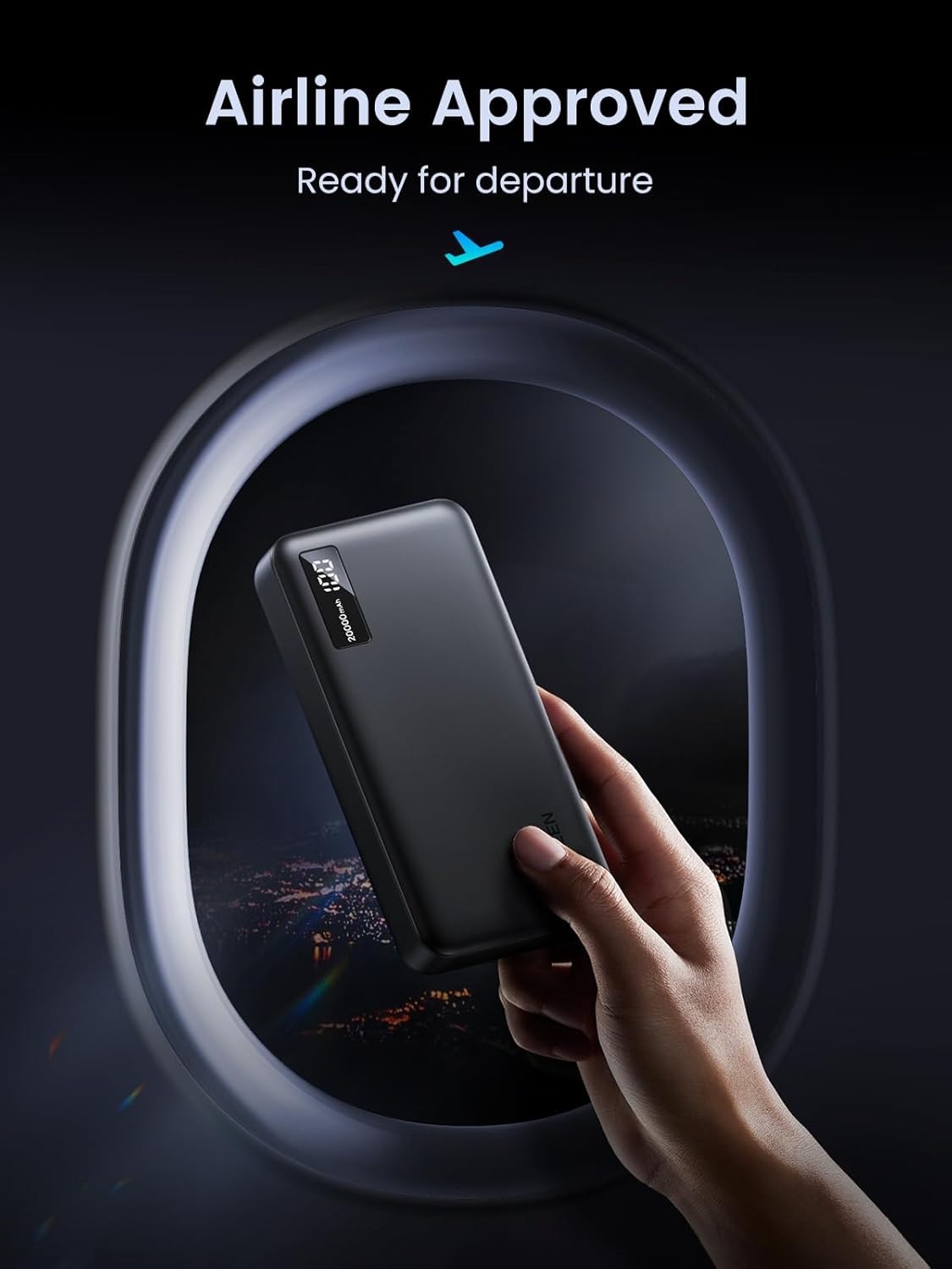 UGREEN Power Bank, 20000mAh 22.5W Portable Charger USB C Input&Output PD 3.0 Fast Charging Battery Pack with Digital Display for iPhone 16/15/14/13, Galaxy S24/S23, Pixel 8, ipad, LG, etc - Image 8