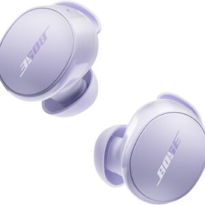 Bose New QuietComfort Wireless Noise Cancelling Earbuds, Lifestyle Bluetooth Earbuds with Active Noise Cancellation, Up to 8.5 Hours of Battery Life, Chilled Lilac
