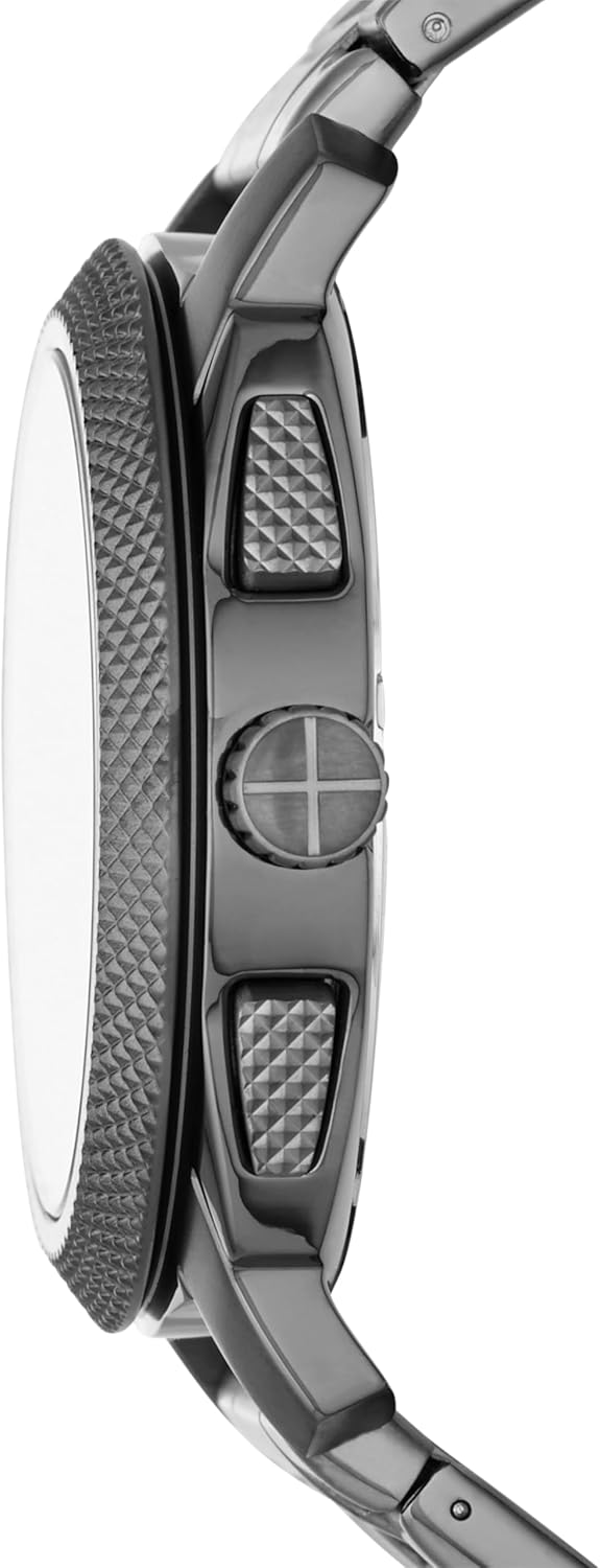 Fossil Machine Men's Watch with Stainless Steel or Leather Band, Chronograph or Analog Watch Display - Image 2