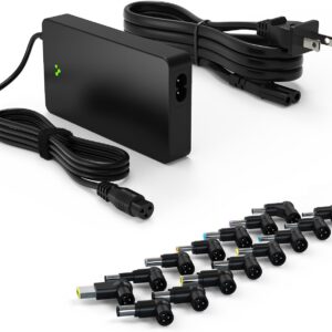 Belker 90w Universal Laptop Charger AC Adapter for Hp Dell Toshiba IBM Lenovo Acer Asus Samsung Sony Fujitsu Gateway Notebook Ultrabook with 5V 2.4A Fast Charging USB Port