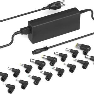 90w Universal Laptop Charger ETL Ac AdapterCompatible with Dell Hp Lenovo IBM Toshiba Acer Asus Samsung Sony Fujitsu Gateway Notebook Ultrabook Chromebook with 3 USB Ports 16 Tips