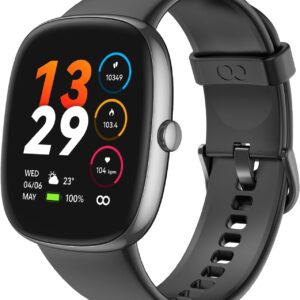 Fitness Tracker Watch with 24/7 Heart Rate Blood Oxygen Sleep Monitor, 1.69" HD 10 Day Battery Life Smart Watch, Step Calorie Counter Pedometer Activity Trackers Smartwatches for Women Men