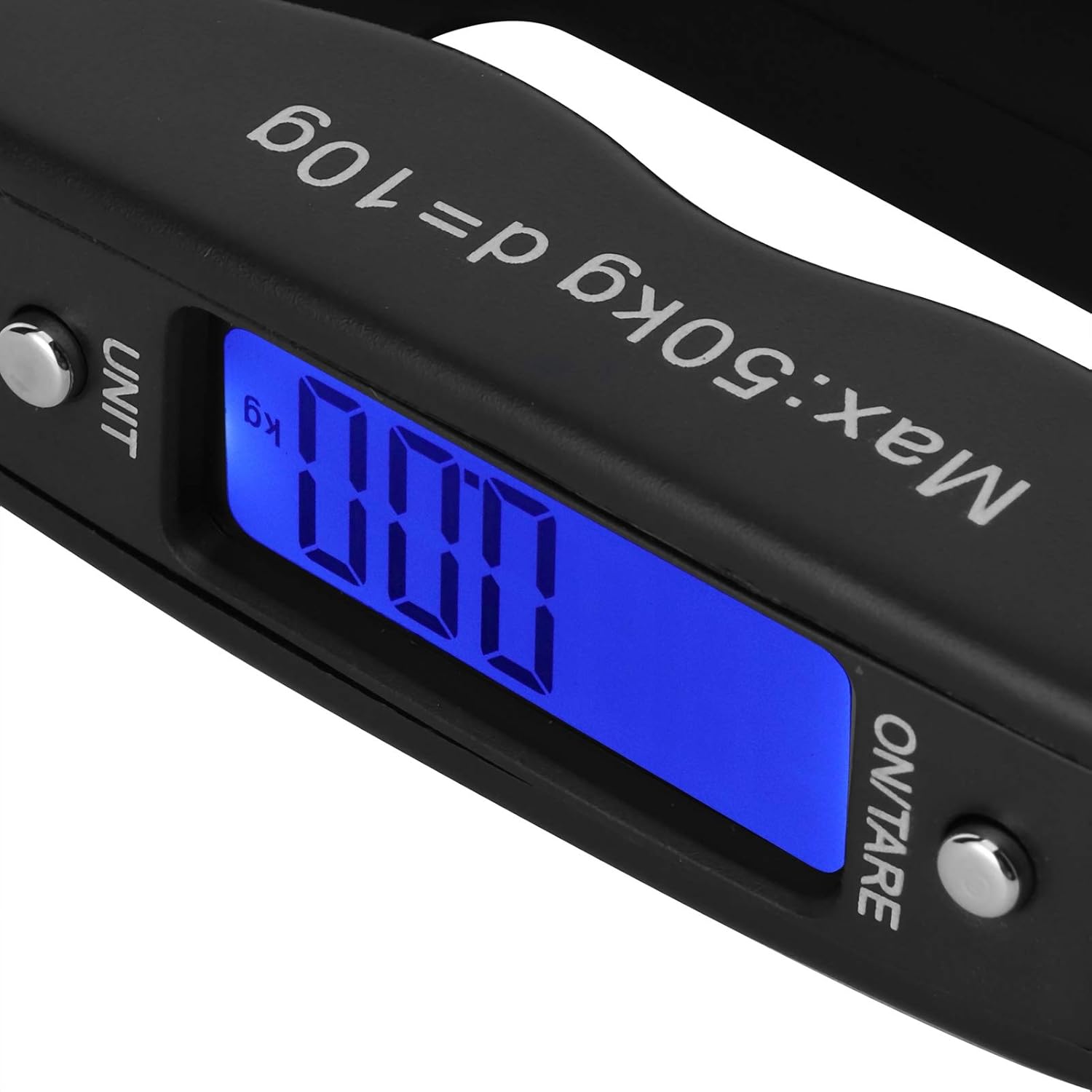 POCREATION Digital Hanging Luggage Scale, Portable Electronic Weighing Convenient Suitcase Luggage Balance 50KG/10KG - Image 3