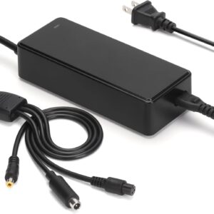 42V 2A Charger, 3 in 1 UL-Listed Universal 42V Charger Replacement with 3 Prong, 1 Prong Port