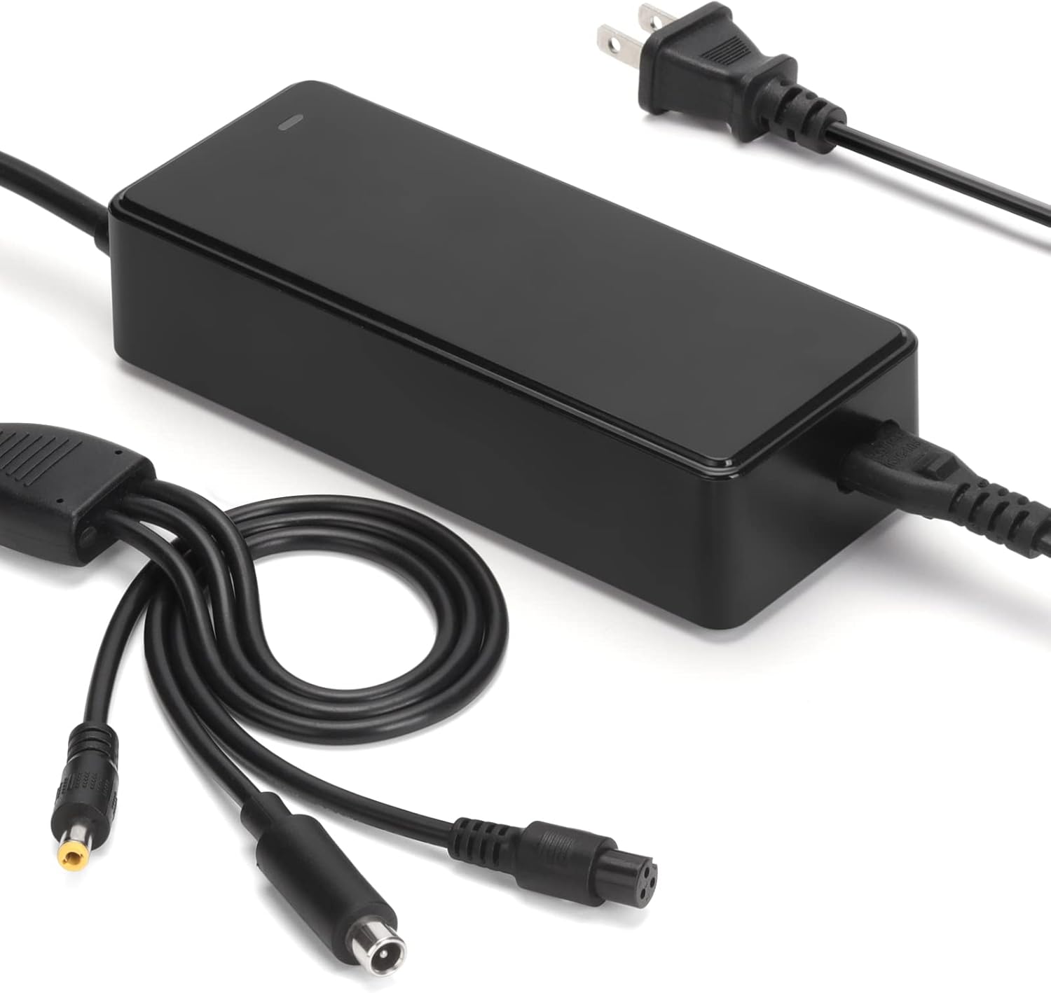 42V 2A Charger, 3 in 1 UL-Listed Universal 42V Charger Replacement with 3 Prong, 1 Prong Port