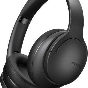 DOQAUS Upgrade Bluetooth Headphones Over Ear, 90H Playtime BT 5.3 Wireless Headphone EQ Modes, Built-in HD Mic, HiFi Stereo Sound, Deep Bass, Memory Foam Cups for Phone/PC&Travel/Gym/Workout