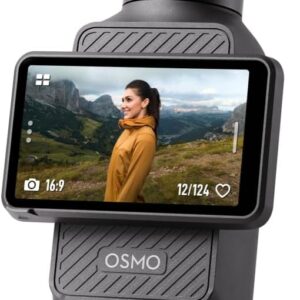 DJI Osmo Pocket 3, Vlogging Camera with 1'' CMOS & 4K/120fps Video, 3-Axis Stabilization, Fast Focusing, Face/Object Tracking, 2" Rotatable Touchscreen, Digital Camera for Photography, YouTube