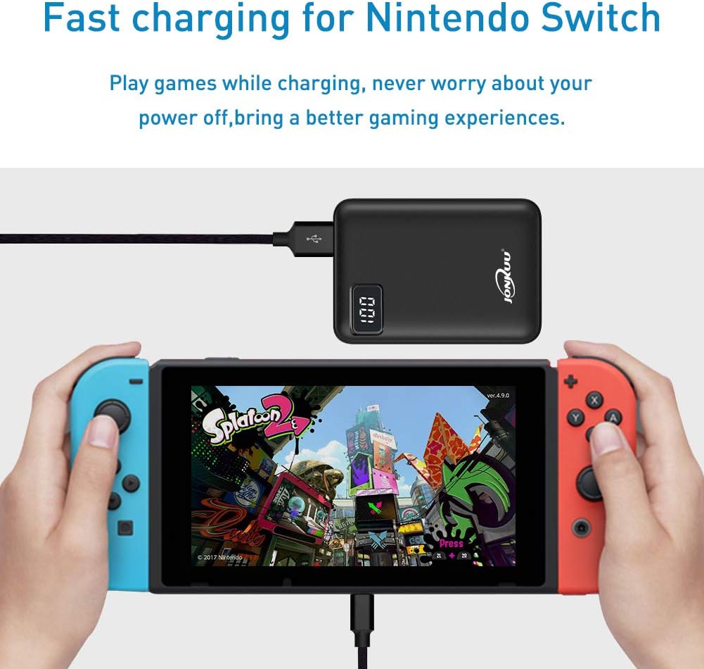 Pocket Size Battery Pack for Heated Vest, 5V 2.4A Heated Jacket Power Bank, 10000mah LED Display USB C Rechargeable Portable Charger for iPhone, Android etc. - Image 5