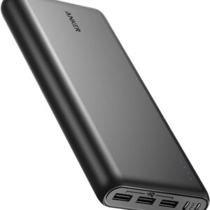 Anker Power Bank, 26,800 mAh External Battery with Dual Input Port and Double-Speed Recharging, 3 USB Ports without A-C Cable, for iPhone Series, iPad, Samsung, Android and Other Devices