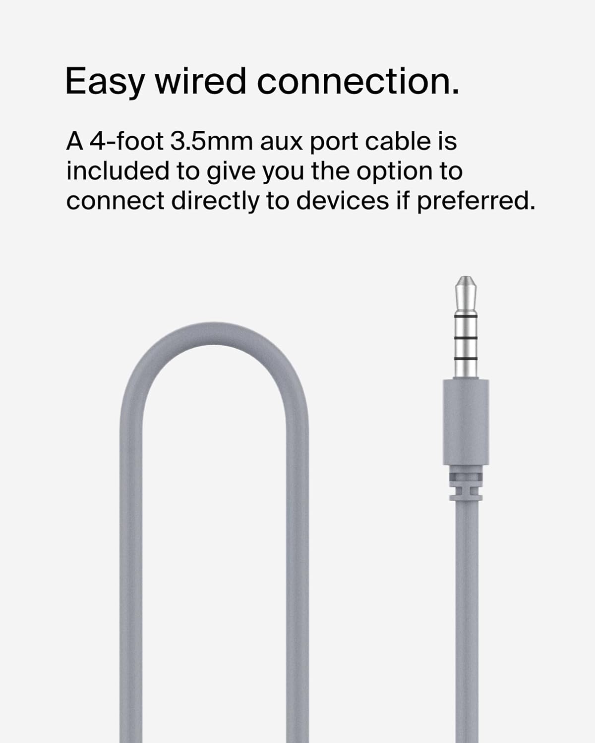 Belkin SoundForm Mini - Wireless Bluetooth Kids Headphones with 30H Battery Life, 85dB Safe Volume Limit, Built-in Microphone - Kids On-Ear Earphones for iPhone, iPad, Fire Tablet & More - Blue - Image 7