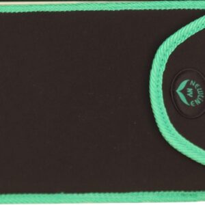 NewlineNY Travel Scale Protection Sleeve - Small Size for Super Mini Scales - SBB0638SM Series Green Edges (Case Cover only, no Scale) - 9" L x 6"W x 0.3"H