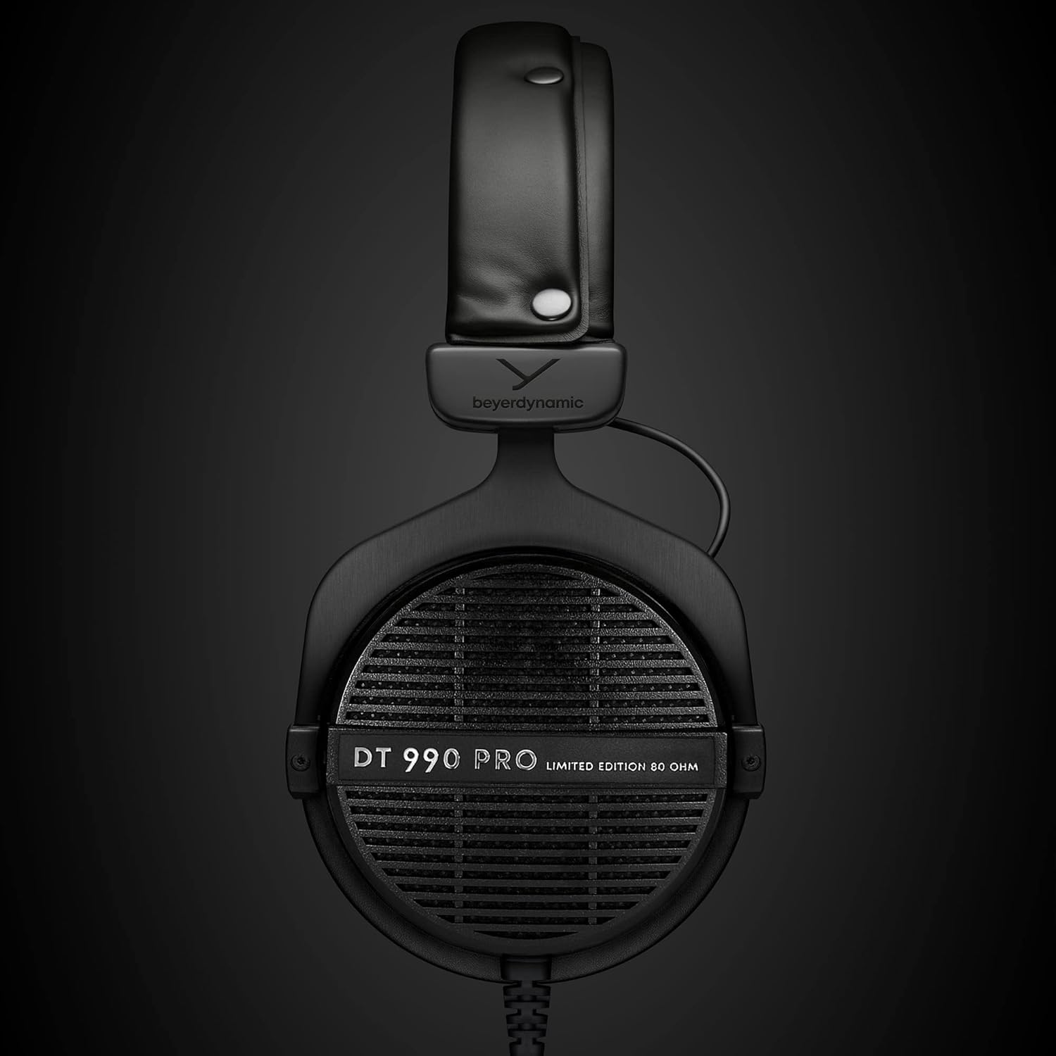 beyerdynamic Dt 990 Pro Over-Ear Studio Monitor Headphones - Open-Back Stereo Construction, Wired (80 Ohm, Black (Limited Edition)) - Image 8