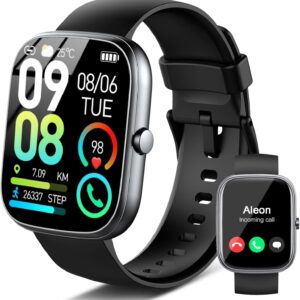 Smart Watch, 1.91"HD Smartwatch for Men Women (Answer/Make Call), 2025 Fitness Watch Heart Rate/Activity/Step/Sleep Monitor/SpO2, Step Counter IP68 Waterproof 110+ Sport Mode Watches for Android IOS