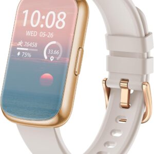 Health Fitness Tracker, Smart Watches for Women Men with 24/7 Heart Rate Blood Oxygen Monitor, Sleep Tracker, Calories & Pedometer, IP68 Waterproof Activity Trackers & Fitness Watch for Android&iPhone